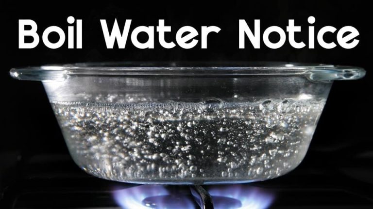 Boil Water Notice for Residents Between Mariana Road and Oakland Road