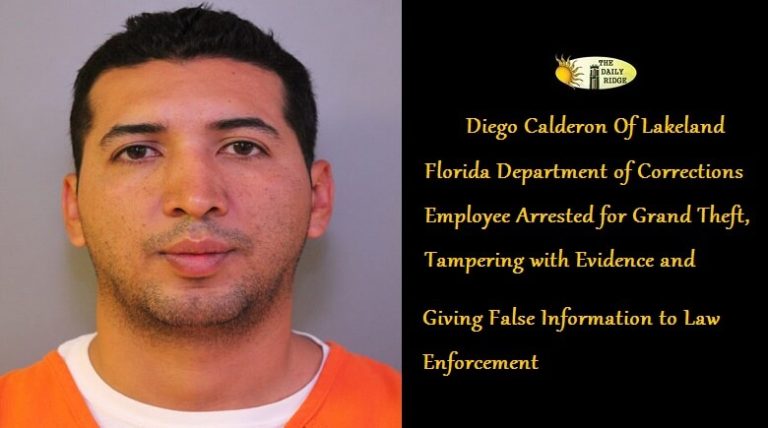 PCSO Theft Investigation Leads to Arrest of Florida Department of Corrections Employee