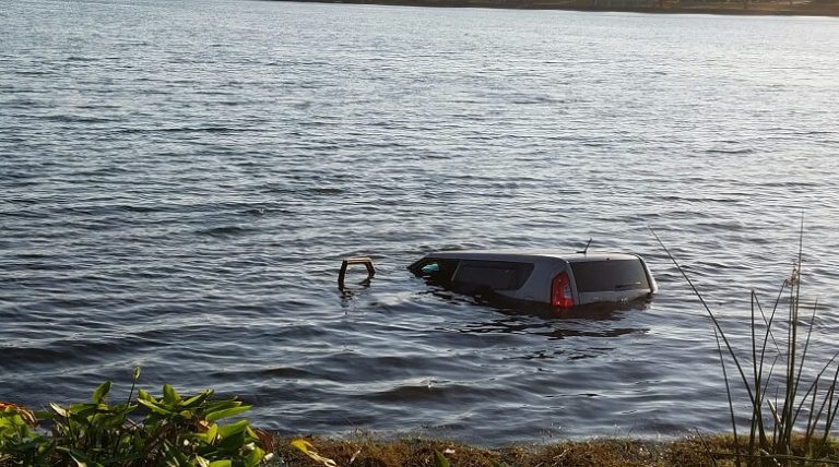 Two Men Are Hailed Heroes After Saving A Driver From a Vehicle That Plunged into Lake Silver