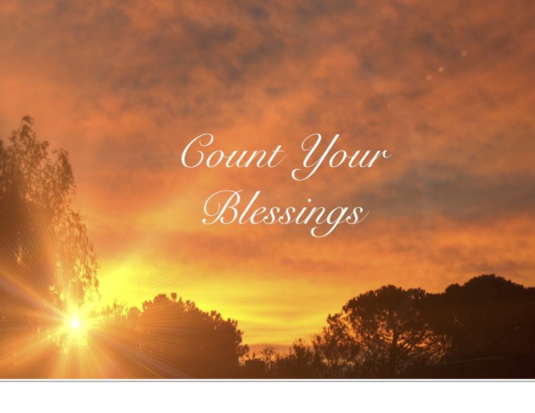 Let’s Count Our Blessings This Thanksgiving