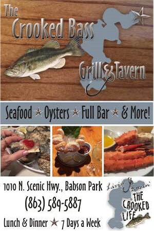Reel In A Great Time at the Crooked Bass Grill & Tavern