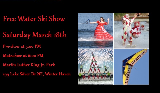 FREE Water Ski Show at Lake Silver in Winter Haven!!!