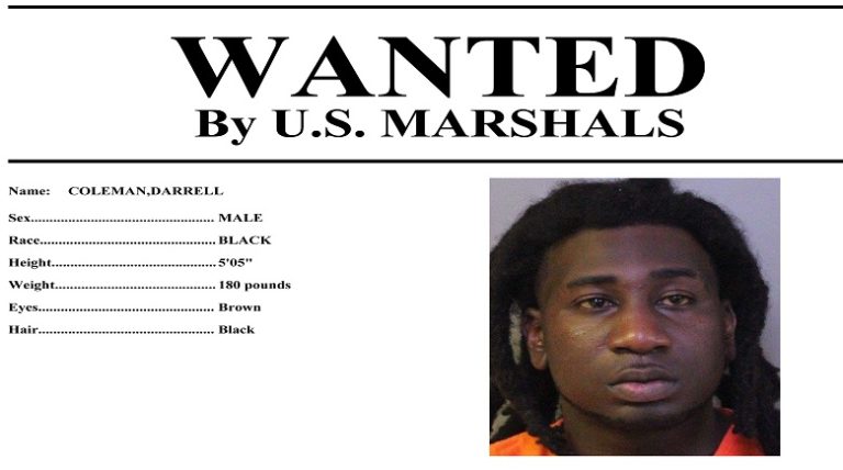 US Marshals and PCSO Join Forces to find Hit-and-Run Suspect Darrell Coleman Jr