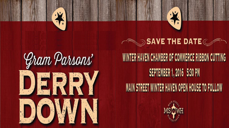 Ribbon Cutting For Gram Parson’s Derry Down Set For Sept 1st