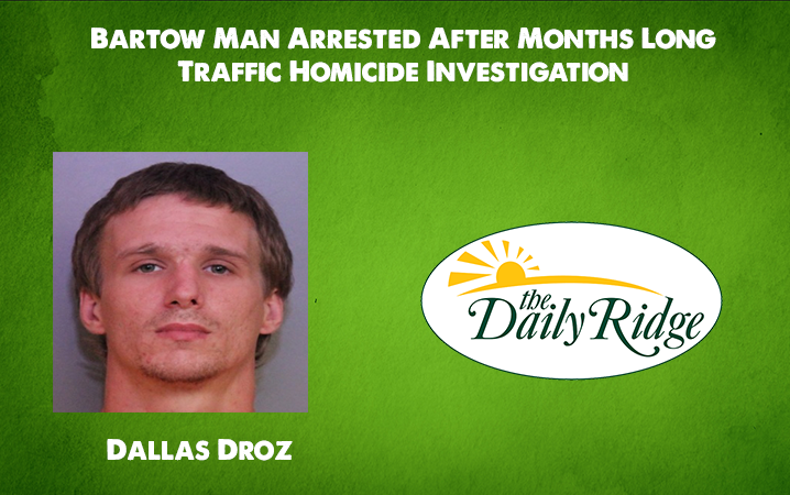 Bartow Man Arrested After Months Long Traffic Homicide Investigation