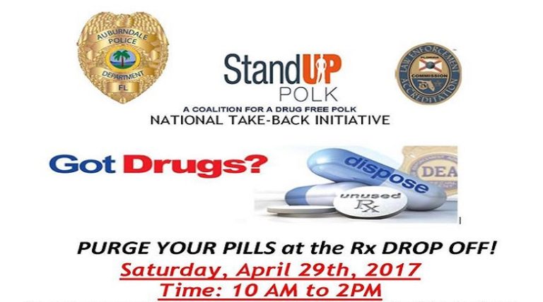 Purge Your Pills Auburndale Saturday April 29th