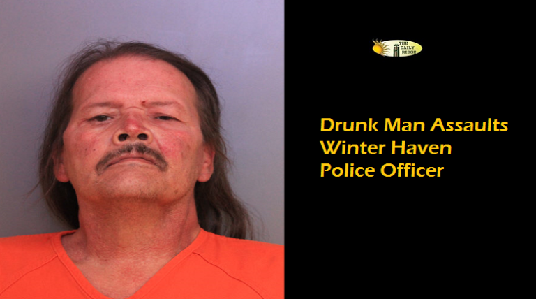 Drunk Man Assaults Winter Haven Police Officer