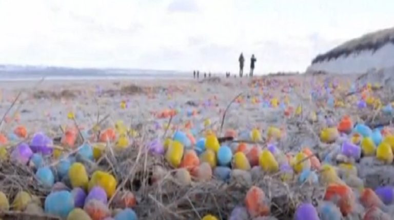 Wacky Wednesday – On an Island in the North Sea, Easter Has Arrived Early