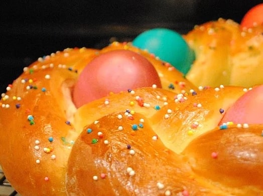 Cooking On The Ridge: Braided Easter Egg Bread