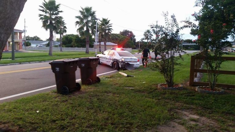 Scenic Hwy Closed In Lake Wales After Vehicle Hits PCSO  Cruiser 