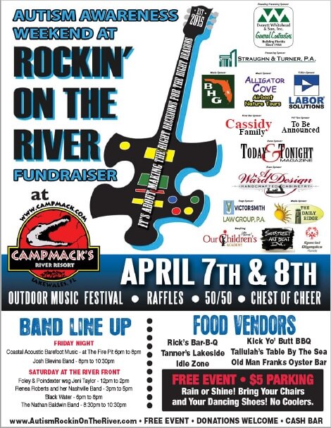 Rockin’ on the River at Camp Mack’s River Resort April 7th & 8th