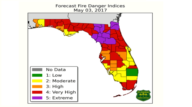 Burn Ban Still in Effect for Polk County