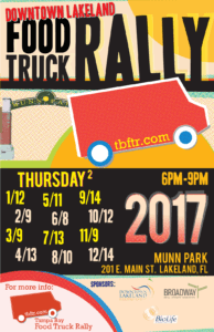FOOD TRUCK RALLY Today August 10th