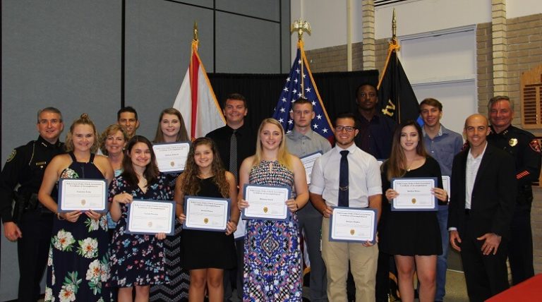 13 High School Graduates Received Scholarships from Polk County Police Chiefs Charitable Foundation in Honor of the Late Auburndale Police Chief Nolan McLeod