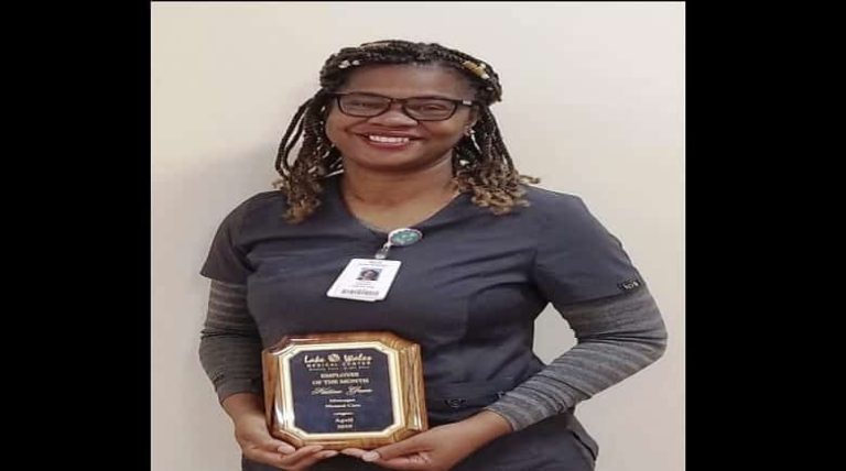 Green Named Employee of the Month at Lake Wales Medical Center