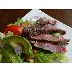 Cooking On The Ridge: Grilled Steak Salad with Asian Dressing