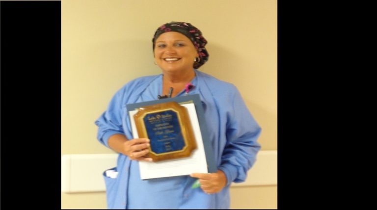 GUINN NAMED EMPLOYEE OF MONTH AT LAKE WALES MEDICAL CENTER