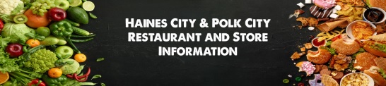 Haines City & Polk City Restaurants and Store Information