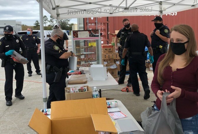 LWPD Provides Gifts, Meals For 70 Local Children In “Shop With A Cop” Program