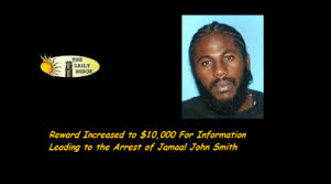 Reward Increased To $10,000 for Information Leading to the Arrest of Jamaal John Smith