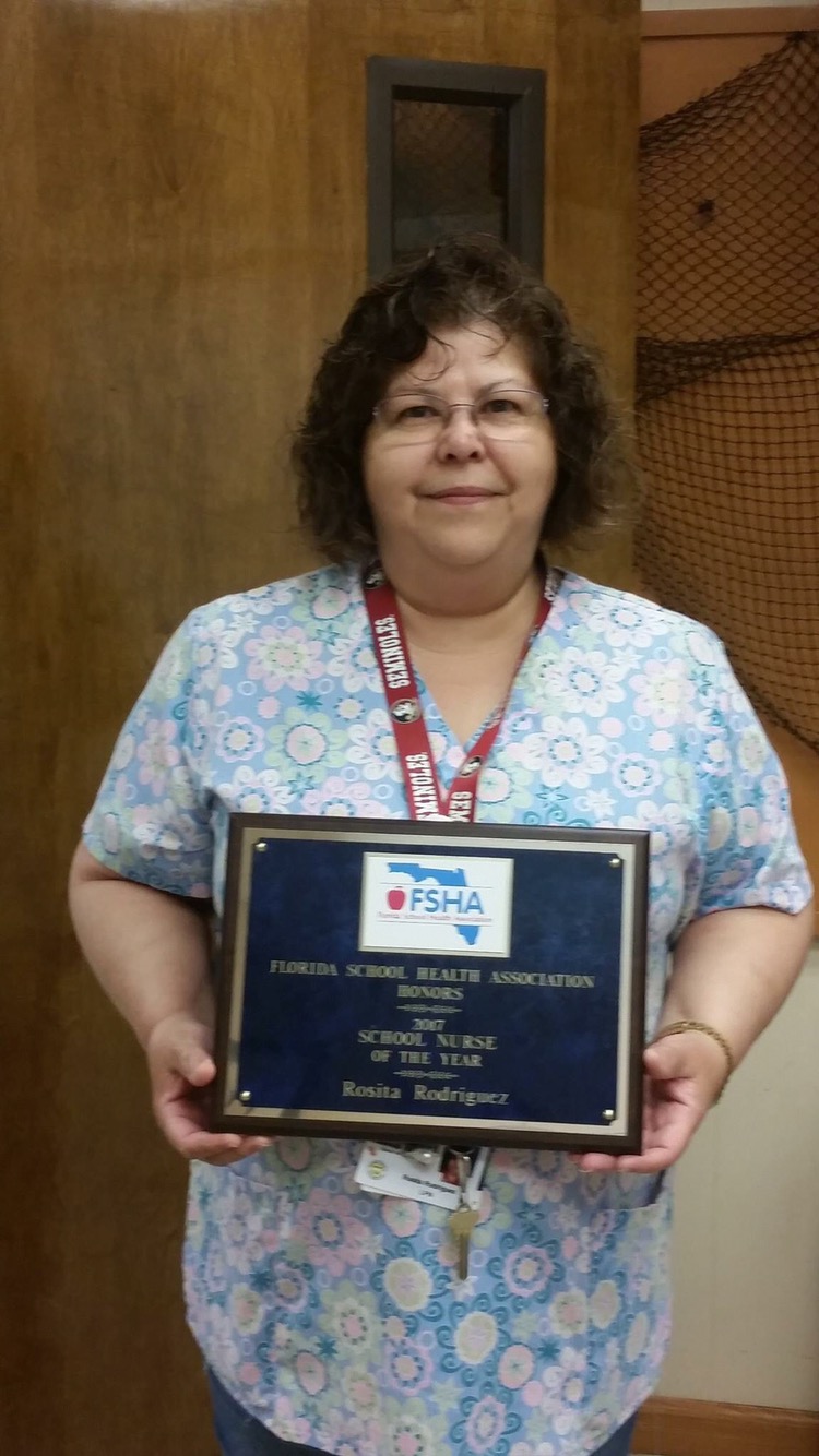 Spook Hill Elementary Nurse Named Nurse Of The Year