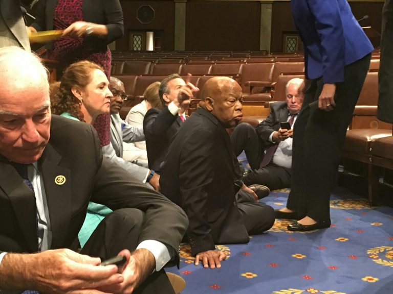 House Democrats In Midst Of Historic Sit-in To Ask For Gun Control Bill