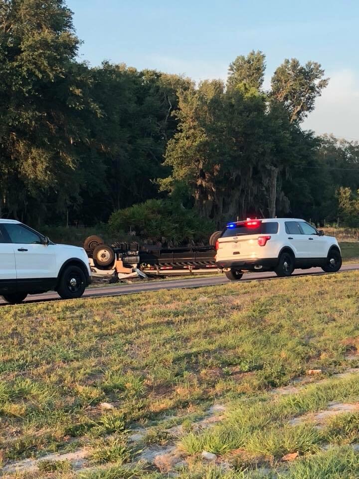 Polk County Sheriffs Working Fatal Crash On S.R. 60