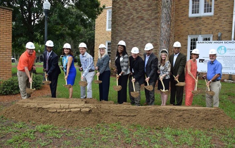 County Breaks Ground On $17.5 Million Project At Bartow High School