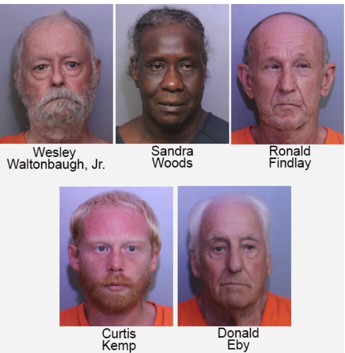 Four Men & One Woman Arrested For Lewd Behavior At Local Polk County Parks