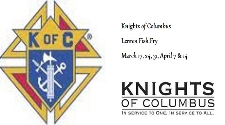 Knights of Columbus  Lenten Fish Fry Tonight