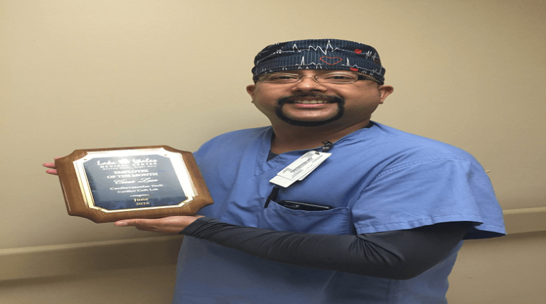 Lake Wales Medical Center Names Cesar Leon Employee of the Month