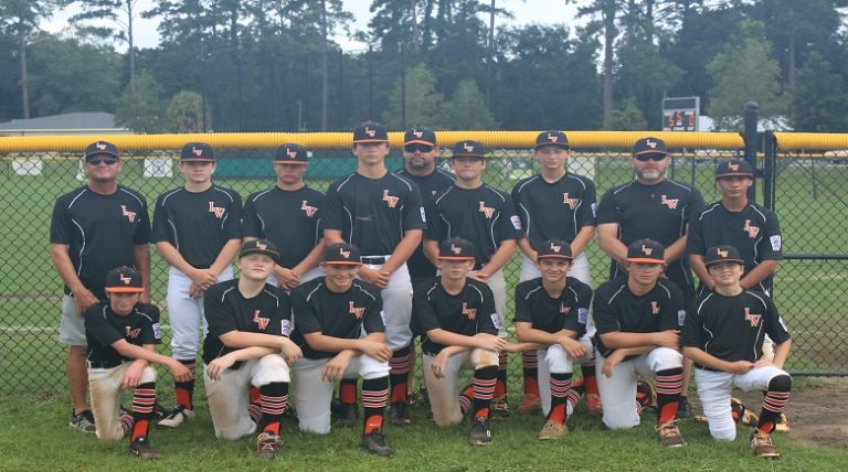 Lake Wales Little League Boys Basball (ages 13-14) Finished 4th at State