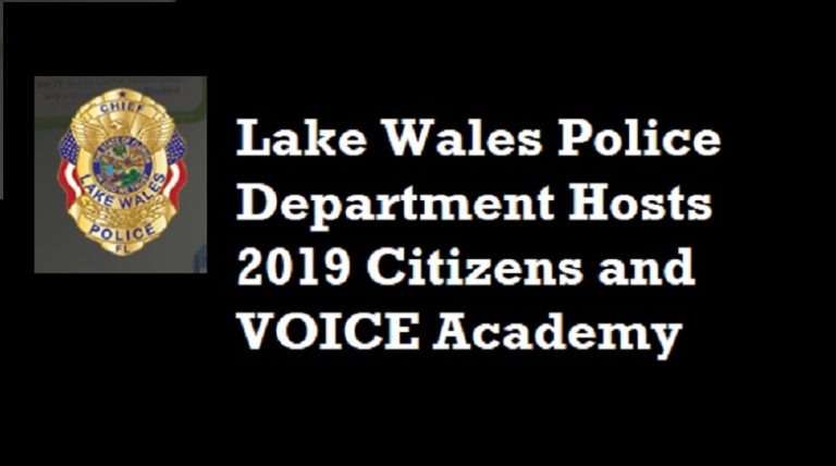 Police Department to Host 2019 Citizen Police Academy and VOICE Academy