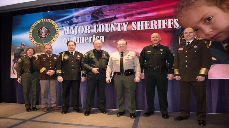 Major County Sheriffs of America Installs New Executive Officers Sheriff Judd Sworn in as President