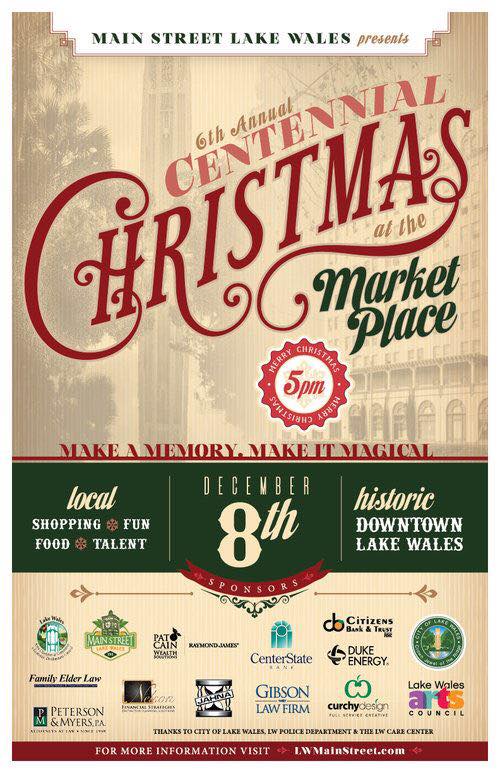 Make it Magical:  Downtown Lake Wales December 8th from 5 to 8 PM