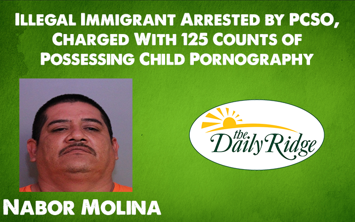 Illegal Immigrant Arrested by PCSO, Charged With 125 Counts of Possessing Child Pornography