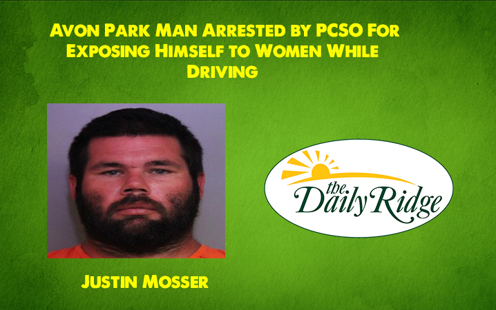 Avon Park Man Arrested by PCSO For Exposing Himself to Women While Driving