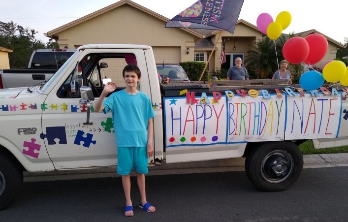 Local Autistic Teenager Receives the Biggest Birthday Surprise of His Life