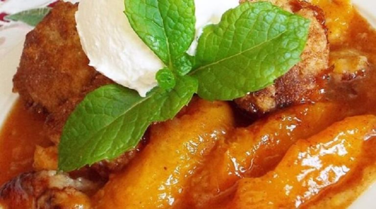 Cooking on the Ridge: Fresh Southern Peach Cobbler
