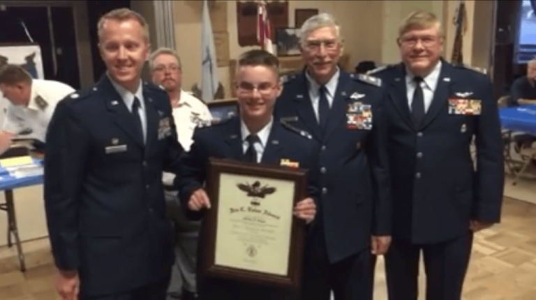 Cadets from Civil Air Patrol FL-274 Receive Awards for Acheivements