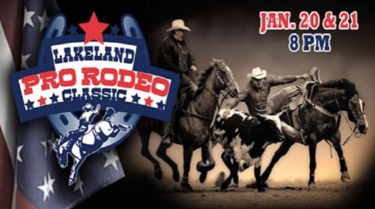 Fun Friday – Lakeland Pro Rodeo January 20 & 21 Starts at 8 PM
