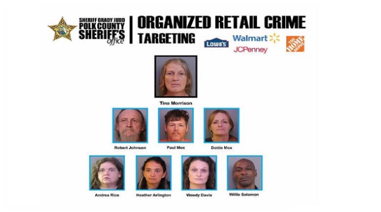 PCSO Detectives Arrested Organized Retail Crime Suspects During Racketeering Investigation