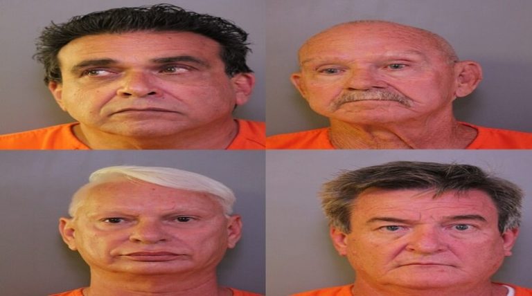 PCSO Vice Unit Arrests Four at County Park For Lewd Behavior