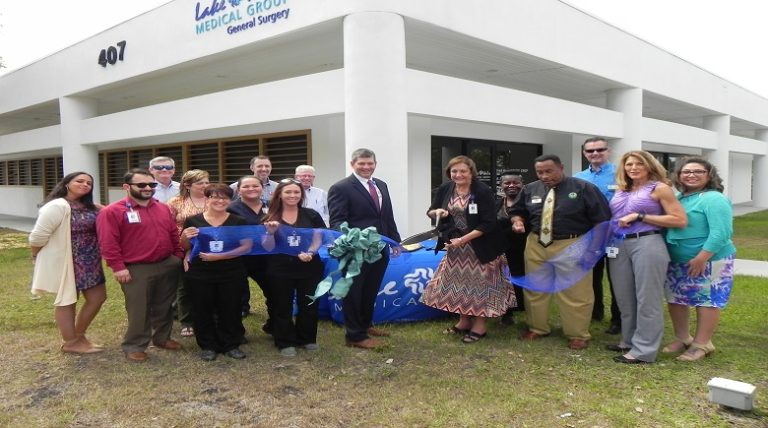 SURGICAL OFFICE HOLDS RIBBON CUTTING AT LAKE WALES MEDICAL CENTER