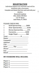 Calling All Golfers!  Annual Golf Tournament next Month!
