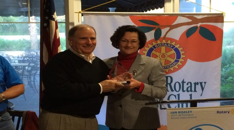 Jim Weaver Awarded Rotarian of the Year