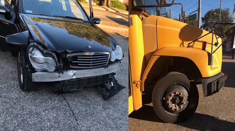 UPDATE:  Minor School Bus Accident Central Ave E Winter Haven