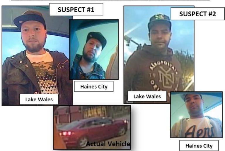 Can You Identify These Suspects Who Installed Skimmers on ATM Machines In Lake Wales and Haines City