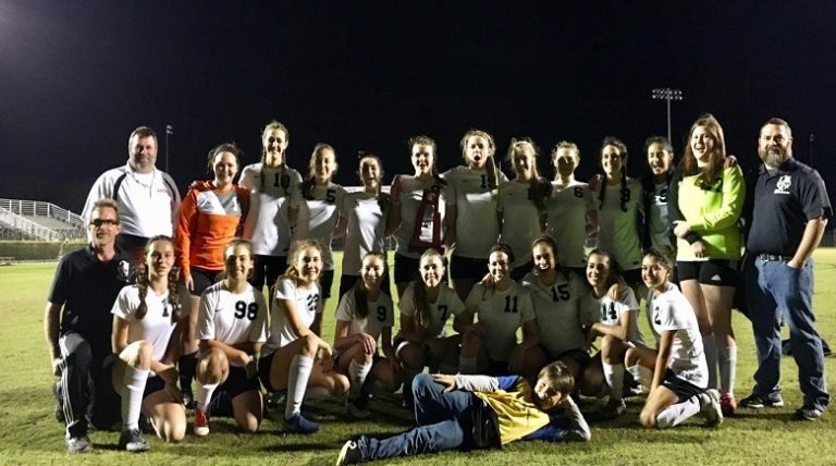 Lake Wales High School Girls Soccer Team Wins Districts