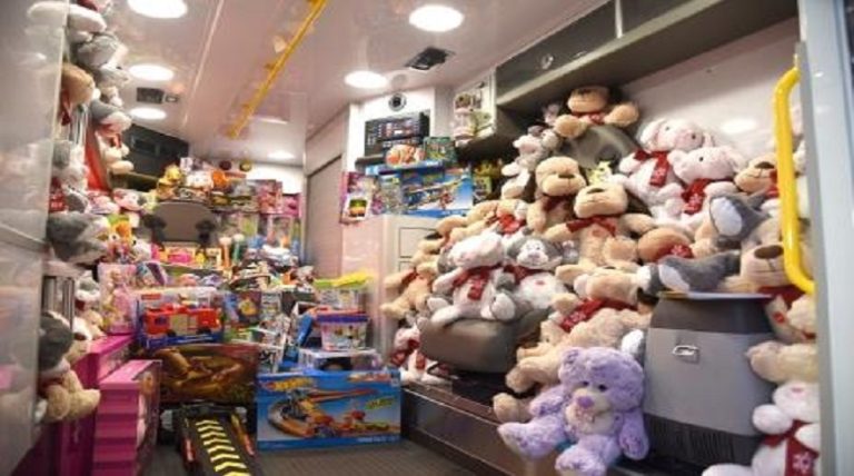 Fire Rescue Teams Up With Toys For Tots to Secure Holiday Joy